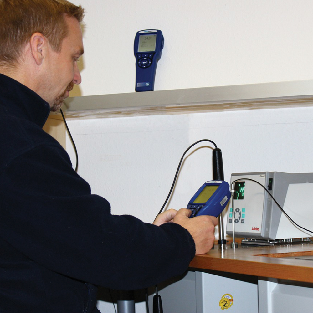 Verificación de calibración de instrumentos de presión y temperatura